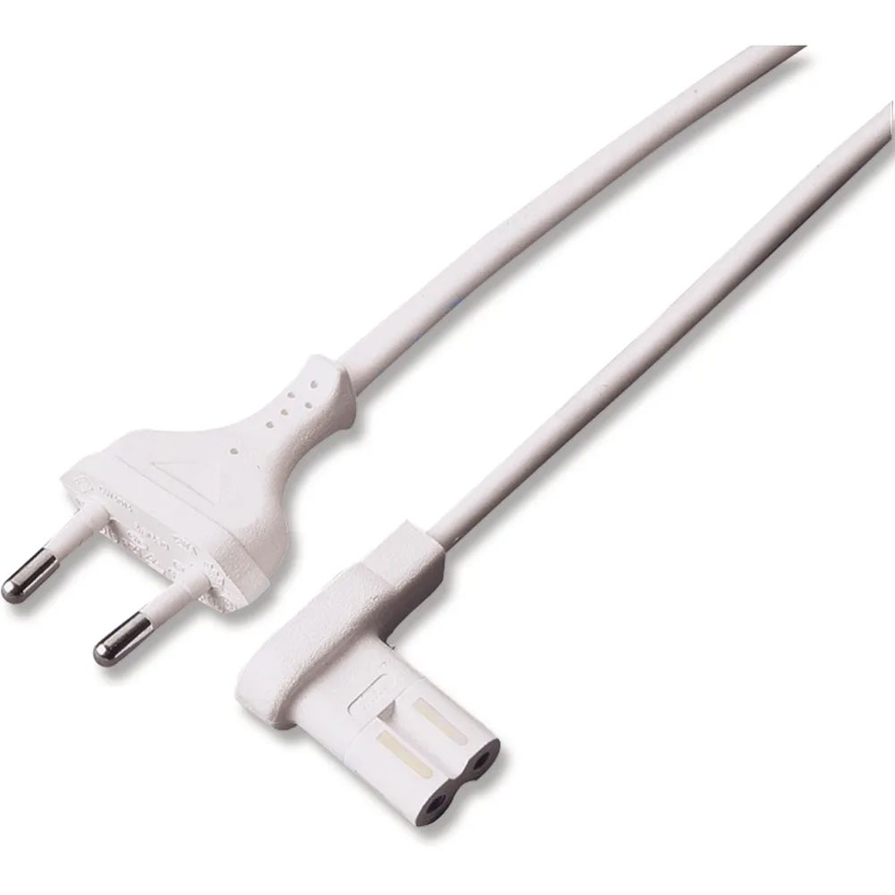 Elektra GmbH ische Gerät mbH Zuleitung 2000, L 2000 mm, mit Eurostecker und Winkel-Anschlussstecker