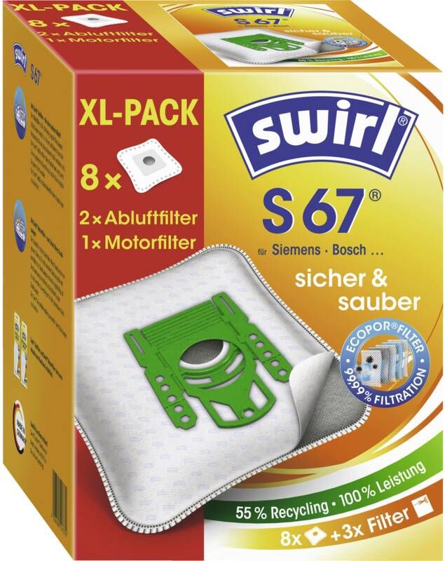 Swirl S 67 XL Vorteilspack EcoPor®