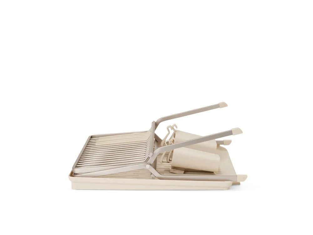 Brabantia SinkSide Faltbares Abtropfgestell, Groß - Soft Beige