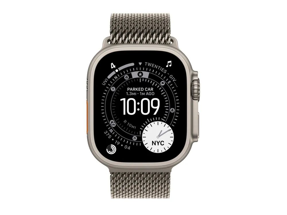 Apple Watch Ultra 3 - 49 mm - natürliches Titan