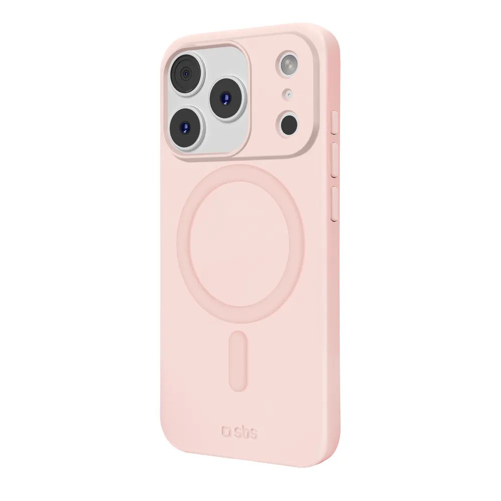 SBS INSTINCT MAG MagSafe kompatibles Cover für iPhone 17 PRO MAX, pink