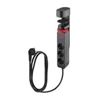 Olympia Tischkanten-Steckdosenleiste IOIO SL 3000 schwarz