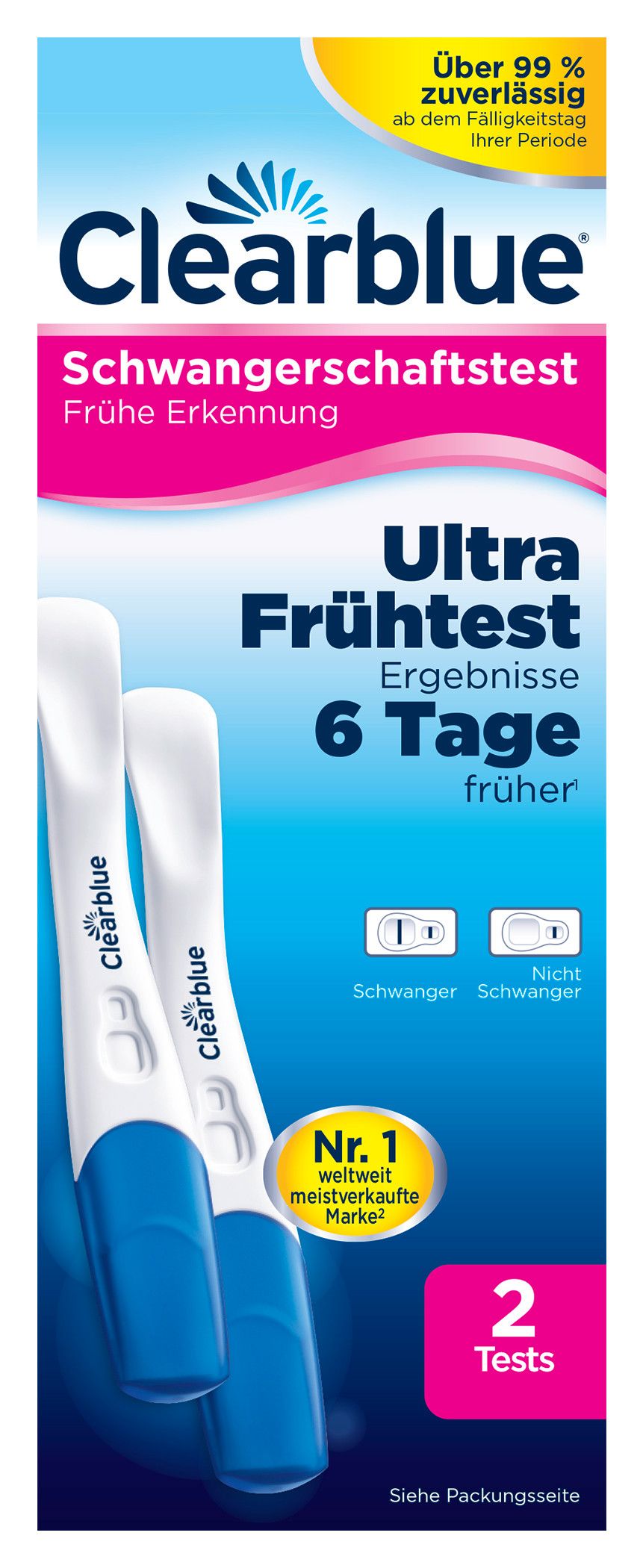 Clearblue Ultra Frühtest 2er