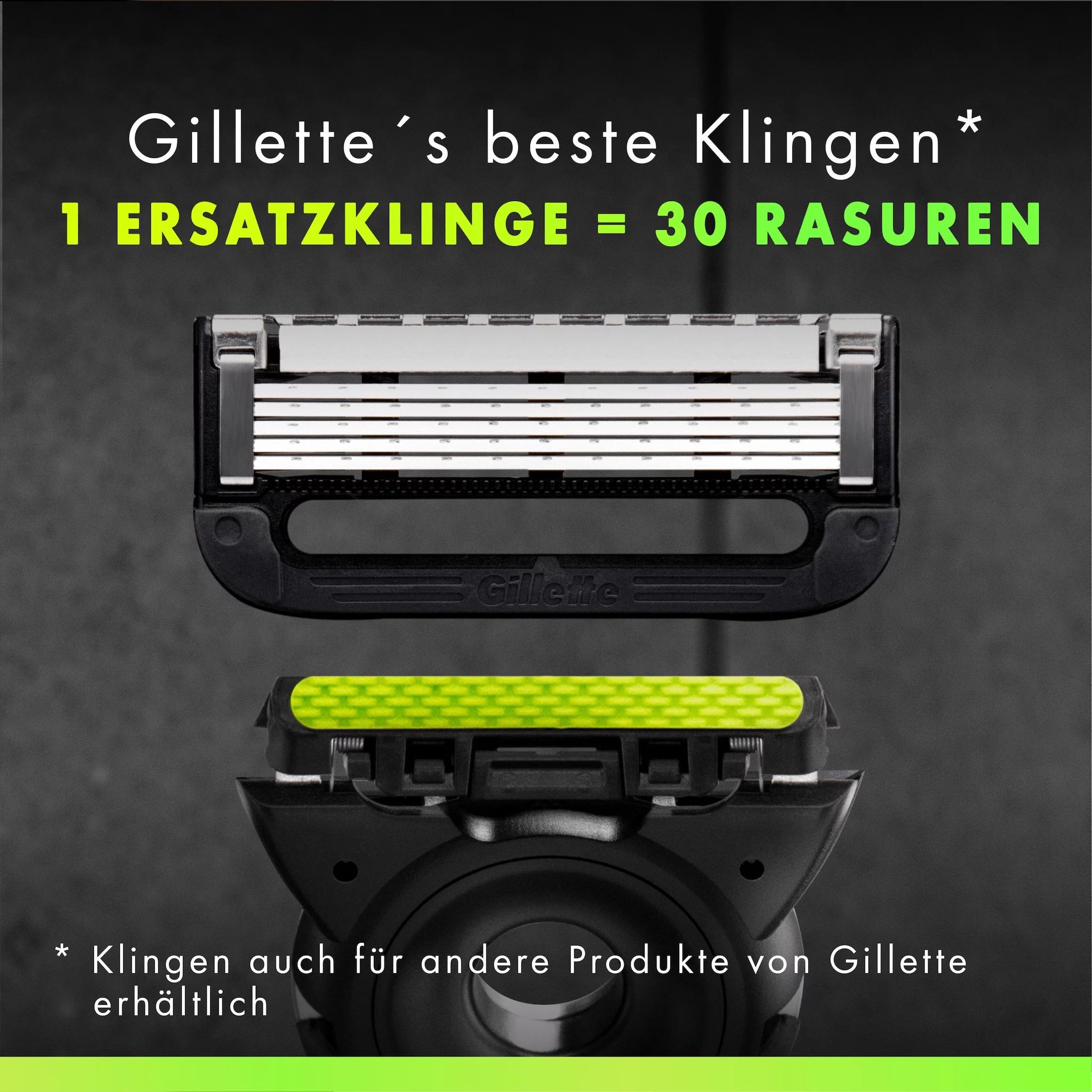 Gillette Labs Gold Systemklingen 3er + Handstück Online Versandvariante