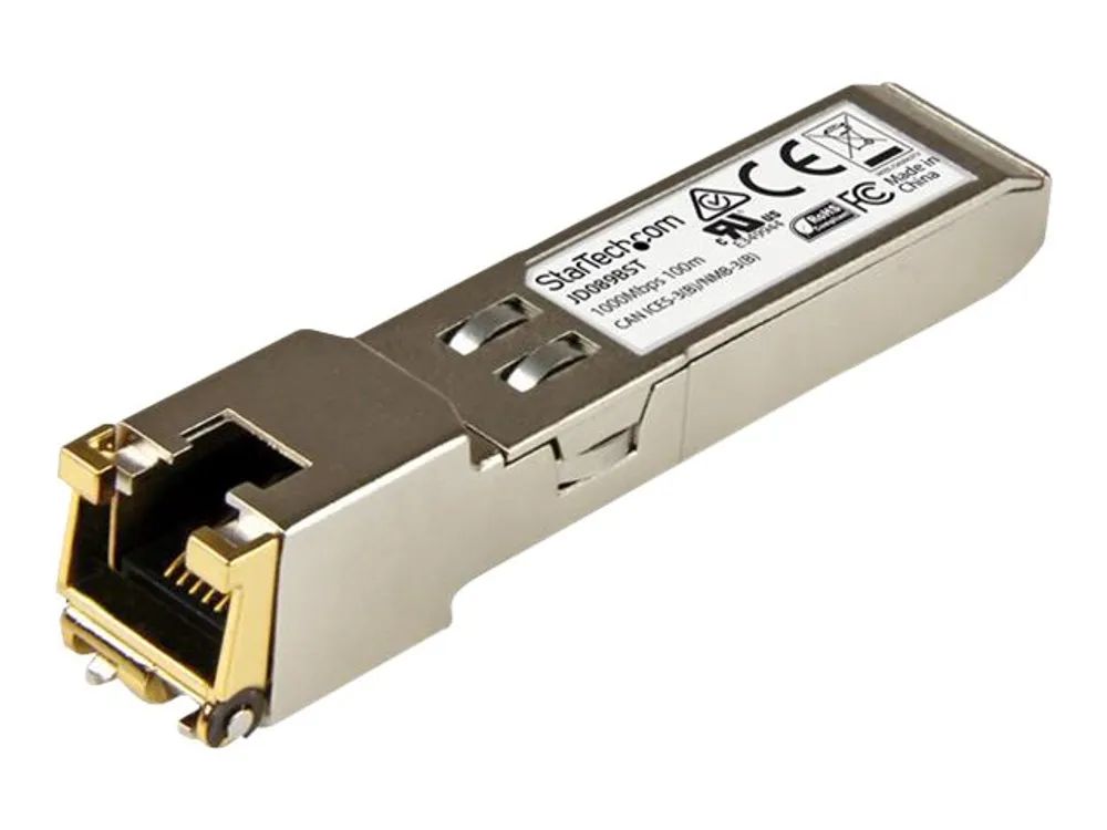 StarTech.com HP JD089B kompatibel SFP - Gigabit RJ45 Kupfer 1000Base-T SFP Transceiver Modul - 100m - SFP (Mini-GBIC)-