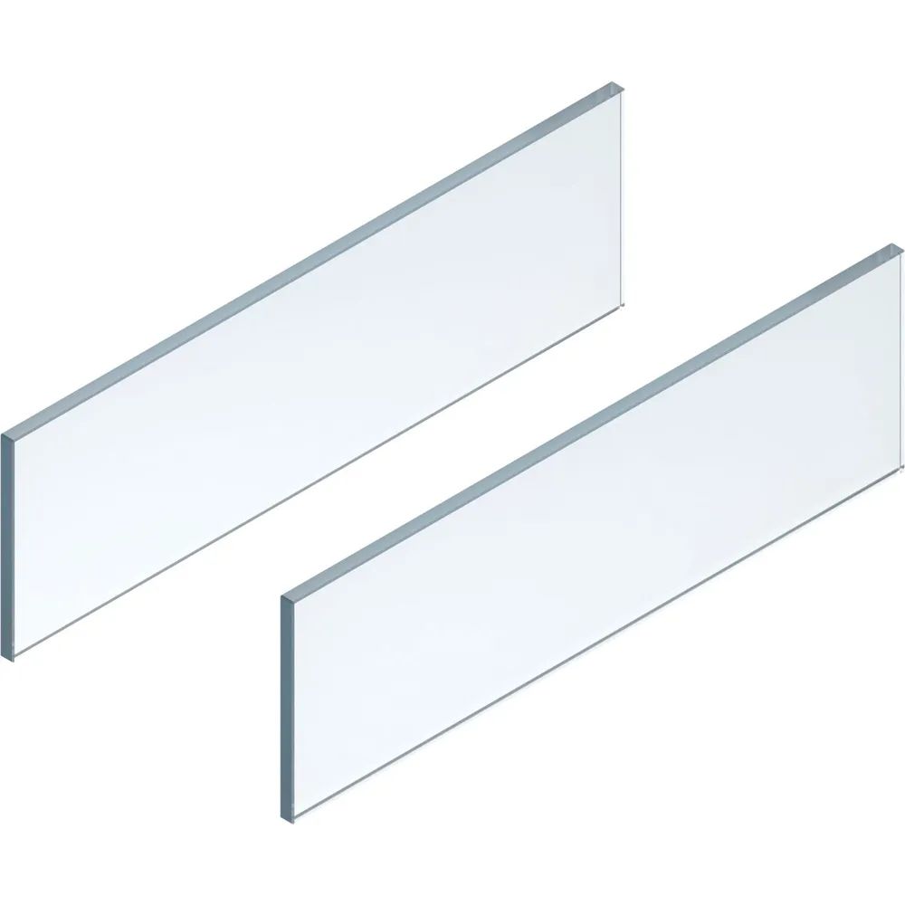 BLUM LEGRABOX free Einschubelement Seite, NL 500 mm, Glas klar