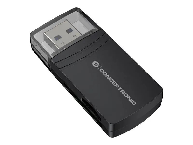 Conceptronic BIAN - Kartenleser (microSD, SDHC UHS-II, microSDHC, microSDXC, TransFlash, SD, SDHC, SDXC)