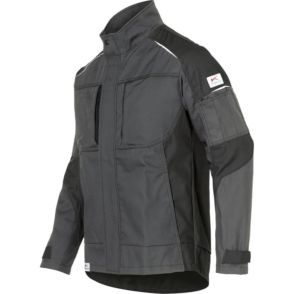 KÜBLER Jacke Activiq cotton+ 1250 anthrazit/schwarz S