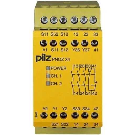 Pilz ÜBW.RELAIS PNOZ 24VDC 3NO 1NC / PILZ PNOZ-X4 24VDC 774730