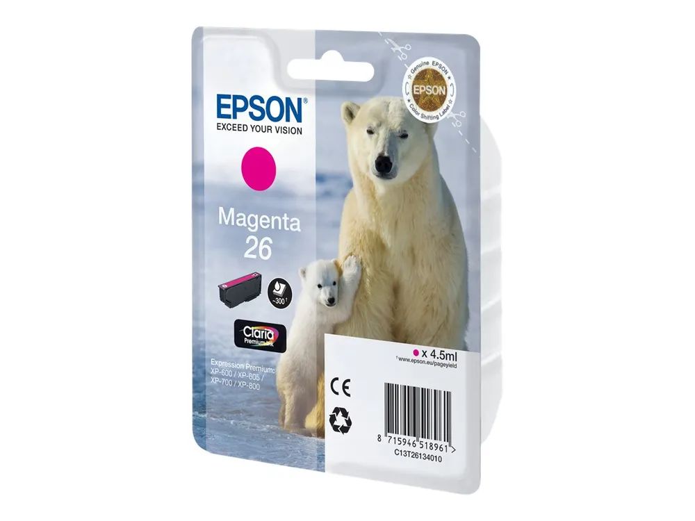 Epson 26 - 4.5 ml - Magenta - original - Tintenpatrone