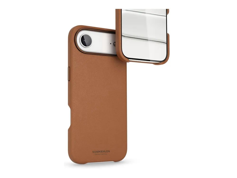 Vonmählen Kunstleder-Case für iPhone 17 Air braun