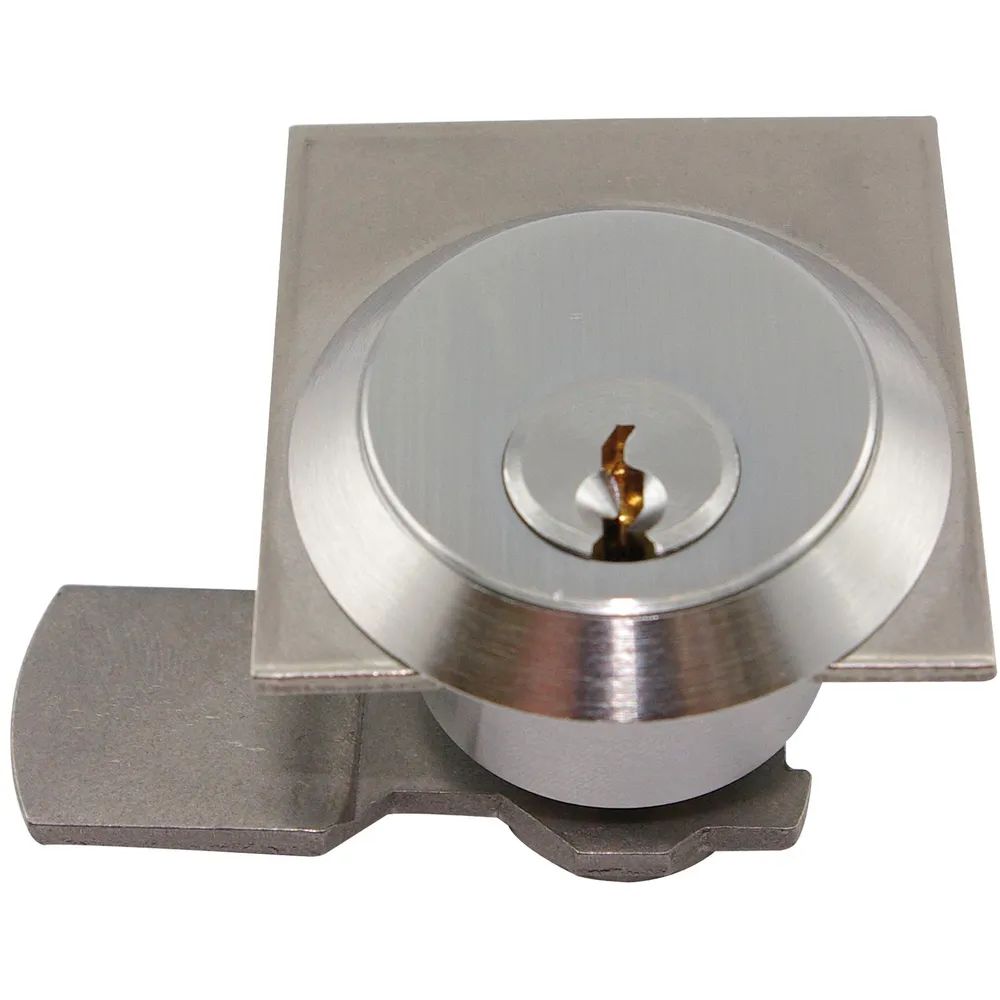 DORMAKABA Blechmontagezylinder 29 mm H36000 gleichsperrend Messing vernickelt