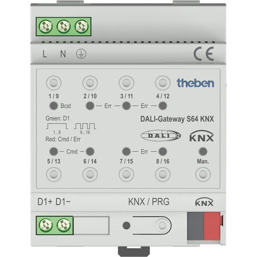 Theben KNX DALI GATEWAY S64 REG / THEBEN T4940301