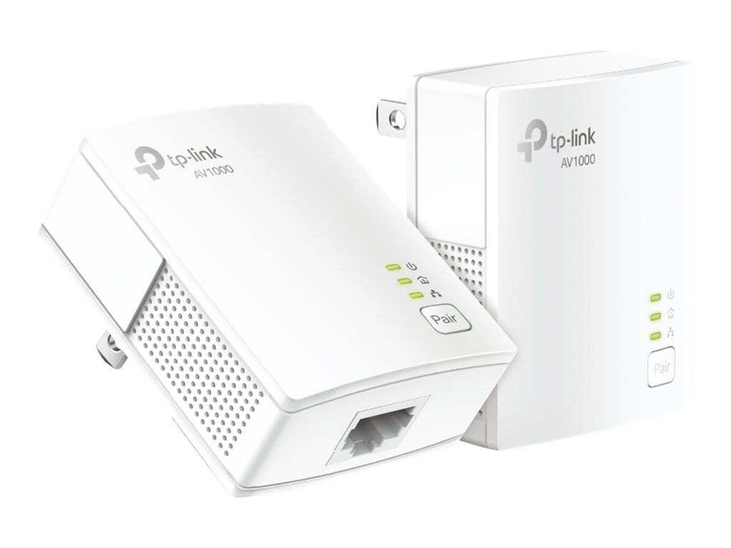 TP-LINK TL-PA7017 KIT - 1000 Mbit/s - IEEE 802.3,IEEE 802.3ab,IEEE 802.3u - Typ F - OFDM - 128-bit AES - 300 m