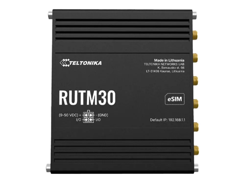 Teltonika RUTM30 - Wireless Router - WWAN 1-Port-Switch