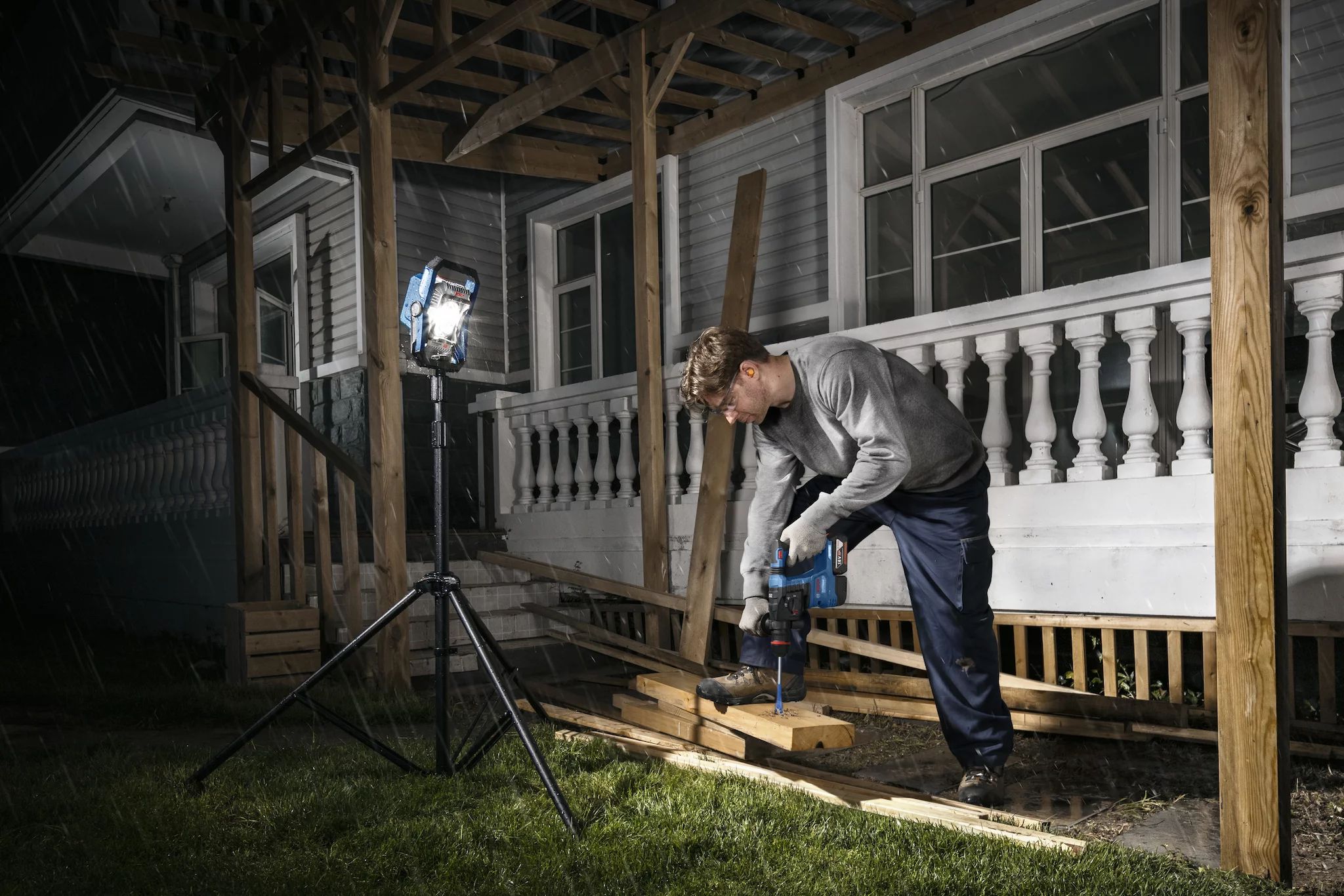 Bosch GLI18V-3000 Akku-Bauleuchte - 3000lm solo