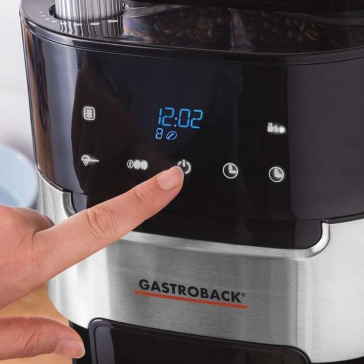 Gastroback Kaffeemaschine Grind & Brew Pro Thermo