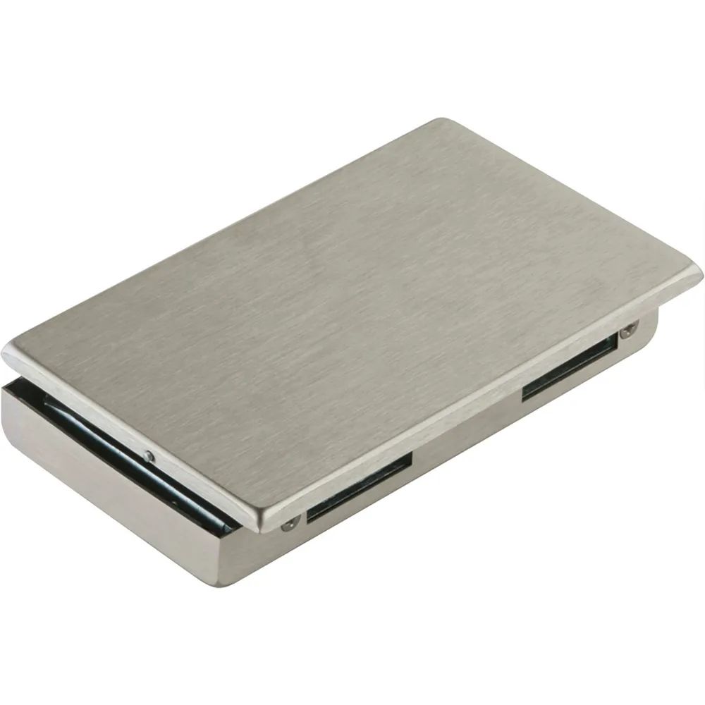 Dorma-Glas Gegenkasten Junior Office 11.287, rechts, Aluminium Edelstahl-Effekt