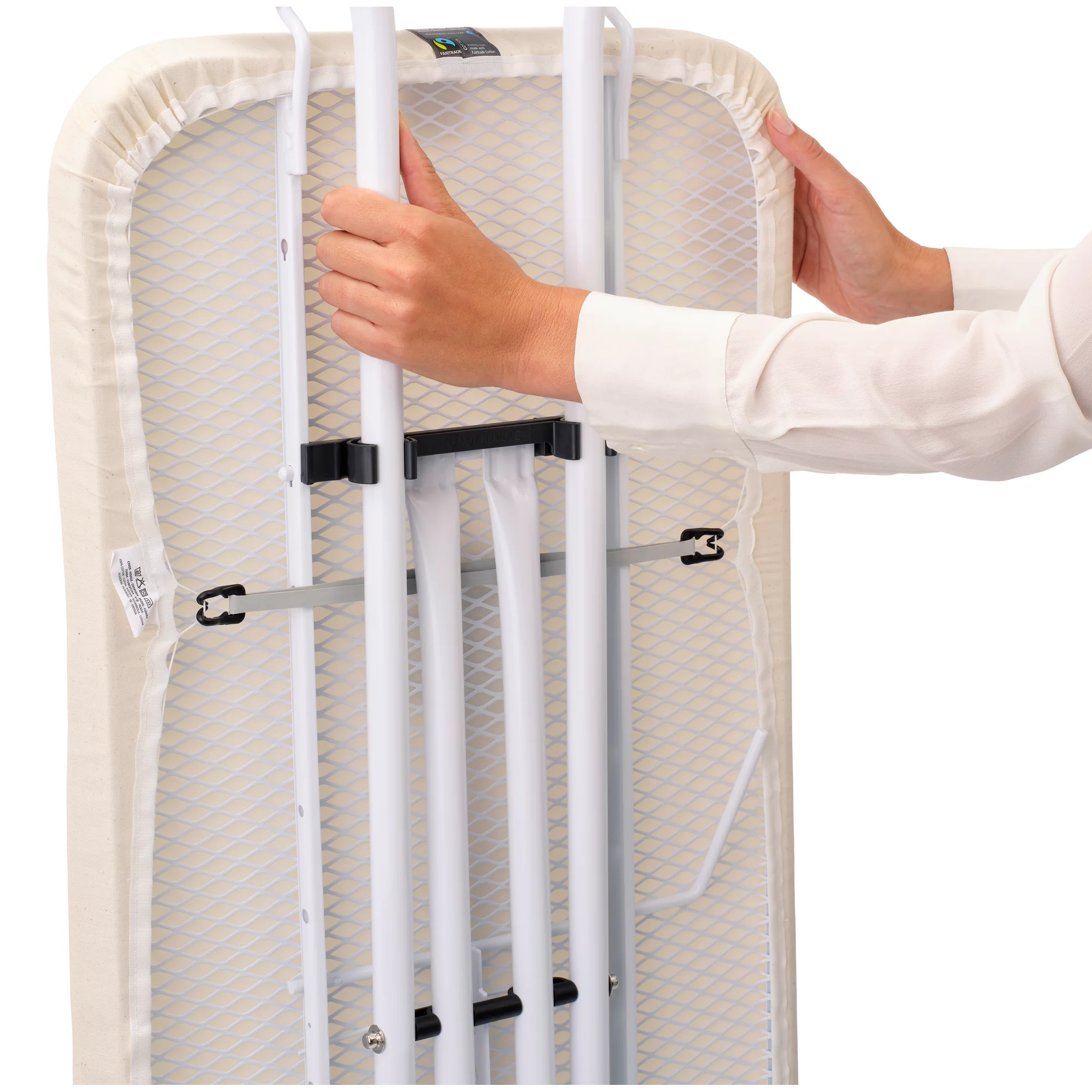 Brabantia Bügeltisch B, 124x38cm, Dst-Ablage Solid - Fresh Breeze
