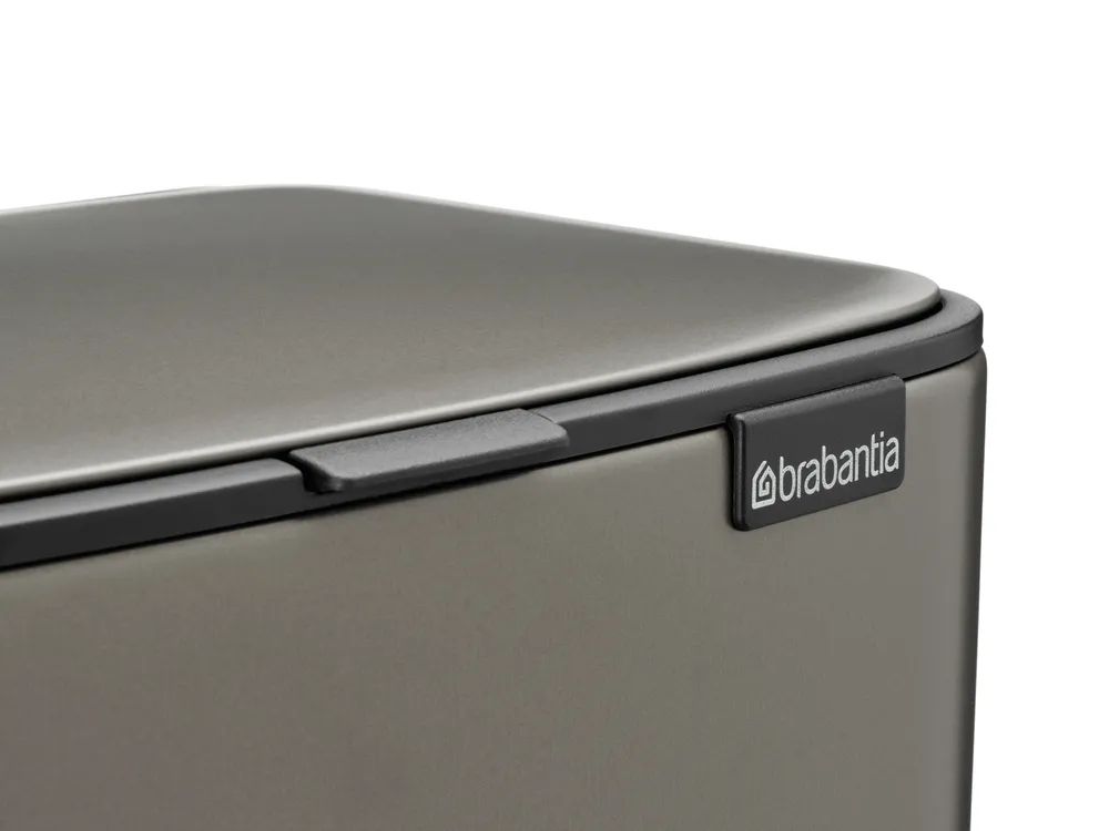 Brabantia Bo Treteimer, 12L - Platinum