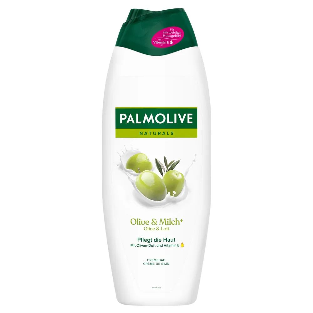 Palmolive Naturals Olive & Milch Cremebad 650ml - mit Oliven-Duft und Vitamin E