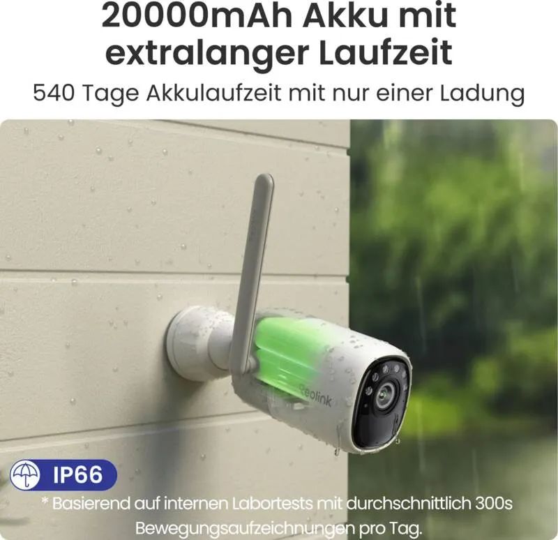 Reolink Altas B630 2K Wifi Kamera + Solarpanel