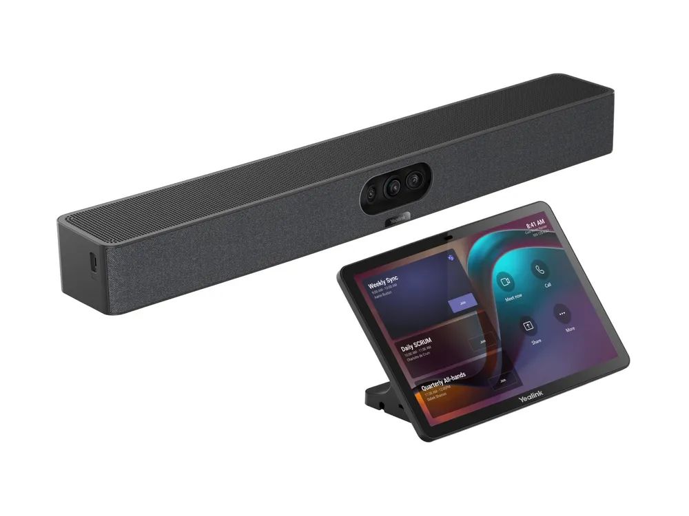 Yealink MeetingBar A25-031 - All-in-One Videokonferenz-Leiste (Videoleiste, CTP25 Touch Console)