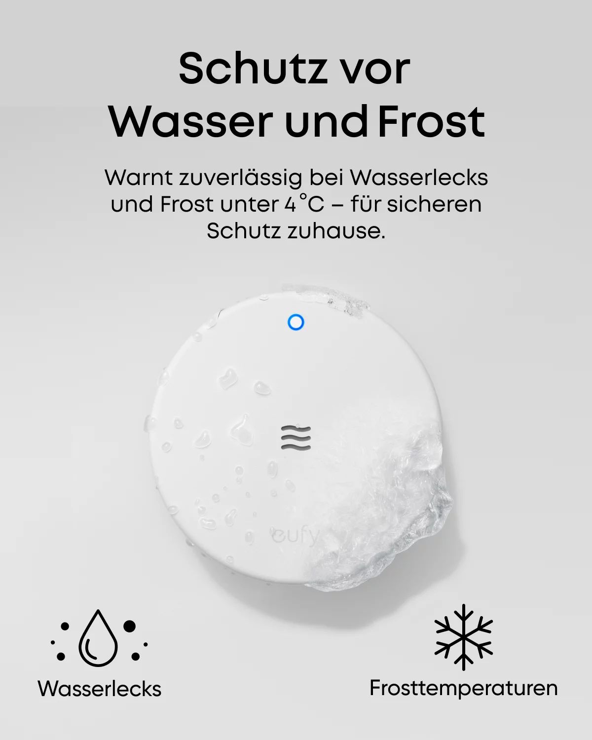 eufy Wasser‑ und Frostsensor E20