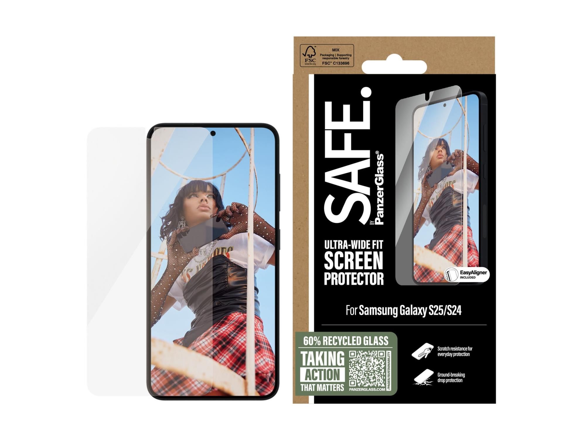 PanzerGlass SAFE. by PanzerGlass - Bildschirmschutz für Handy