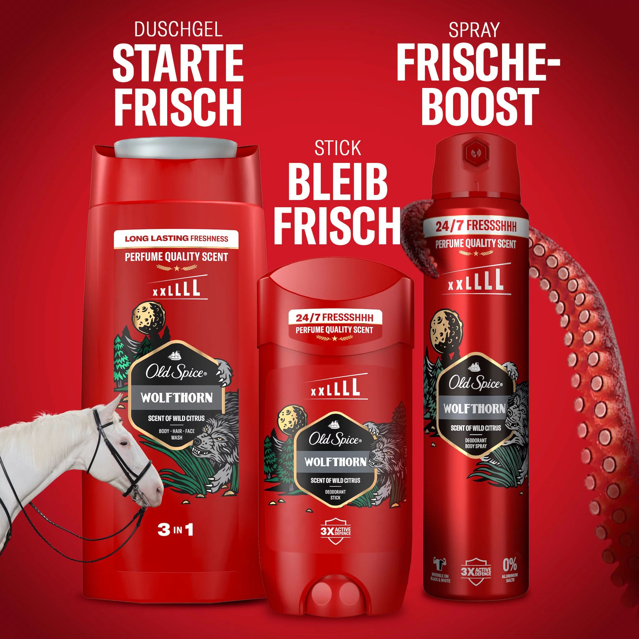 Old Spice Deo Bodyspray Wolfthorn*
