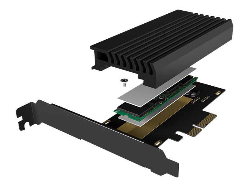 ICY BOX IB-PCI214M2-HSL - Schnittstellenadapter