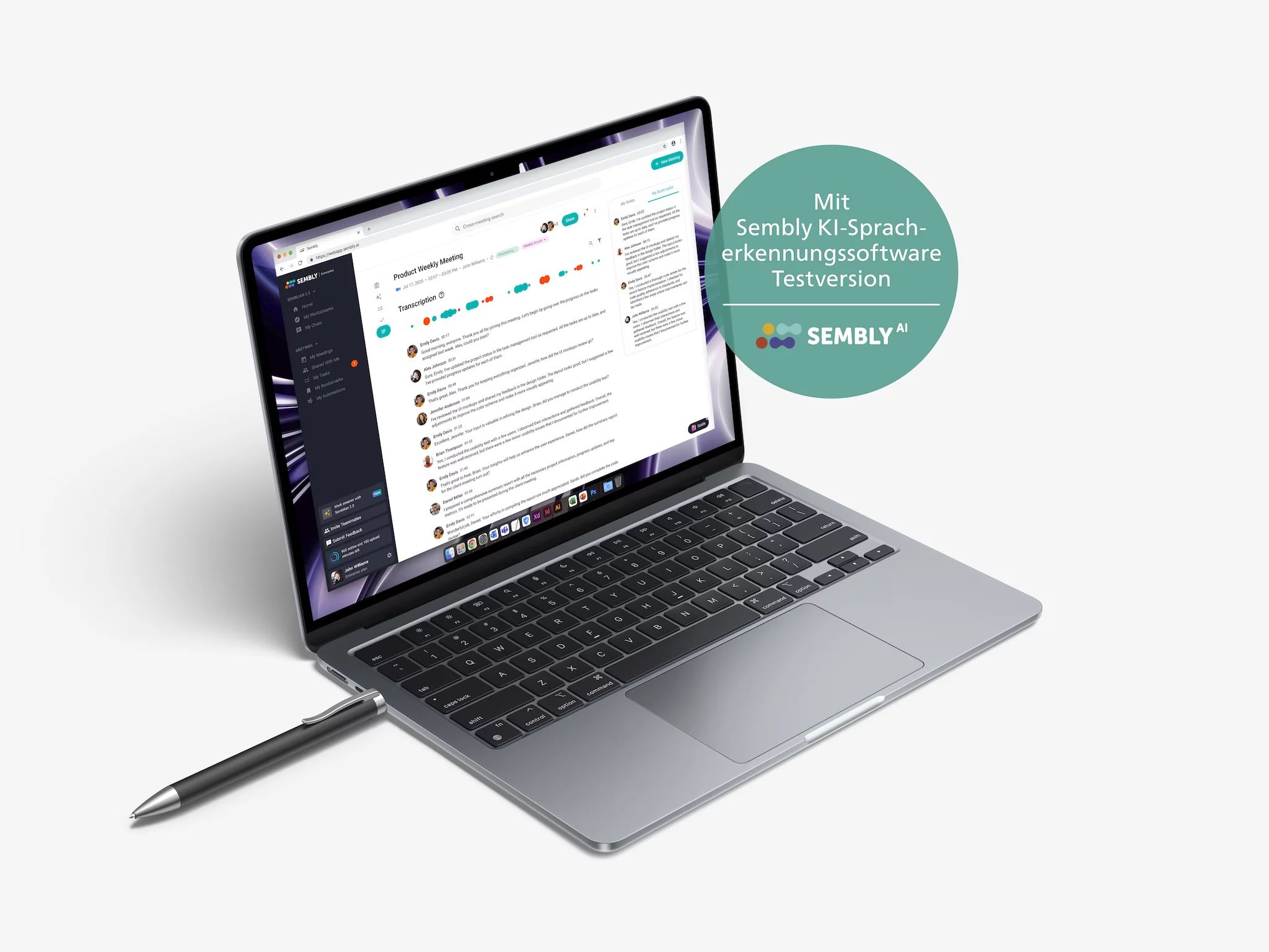Philips Diktiergerät VoiceTracer DVT1600 - Recorder - 480 min