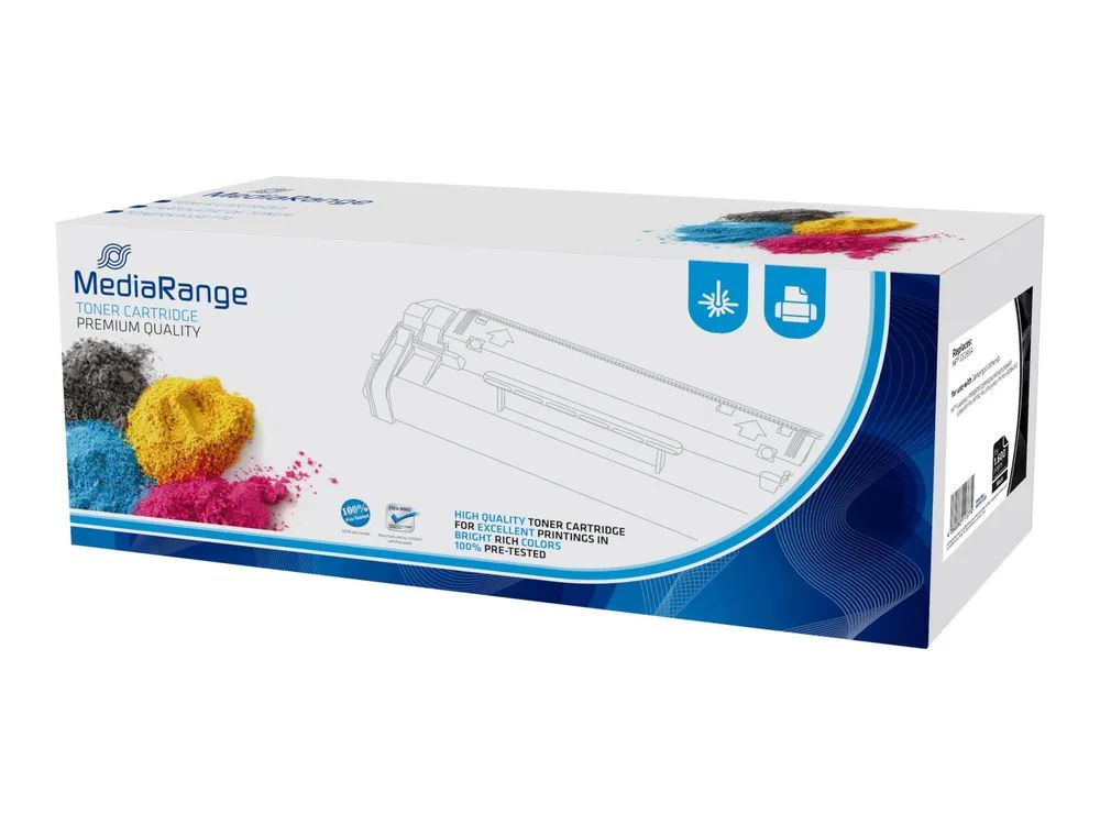 MEDIARANGE Cyan - kompatibel - Tonerpatrone (Alternative zu: Canon 718C)