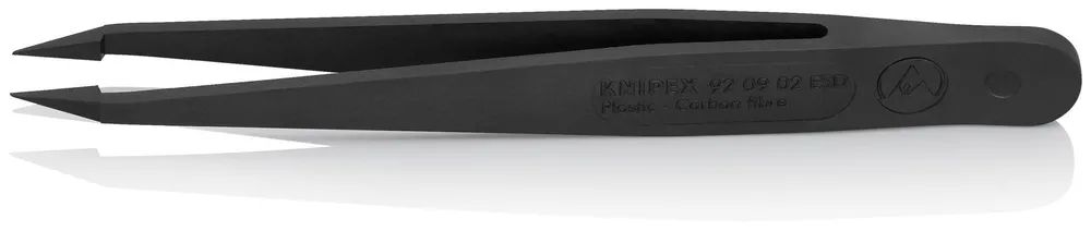 KNIPEX Kunststoffpinzette ESD Glatt 115 mm