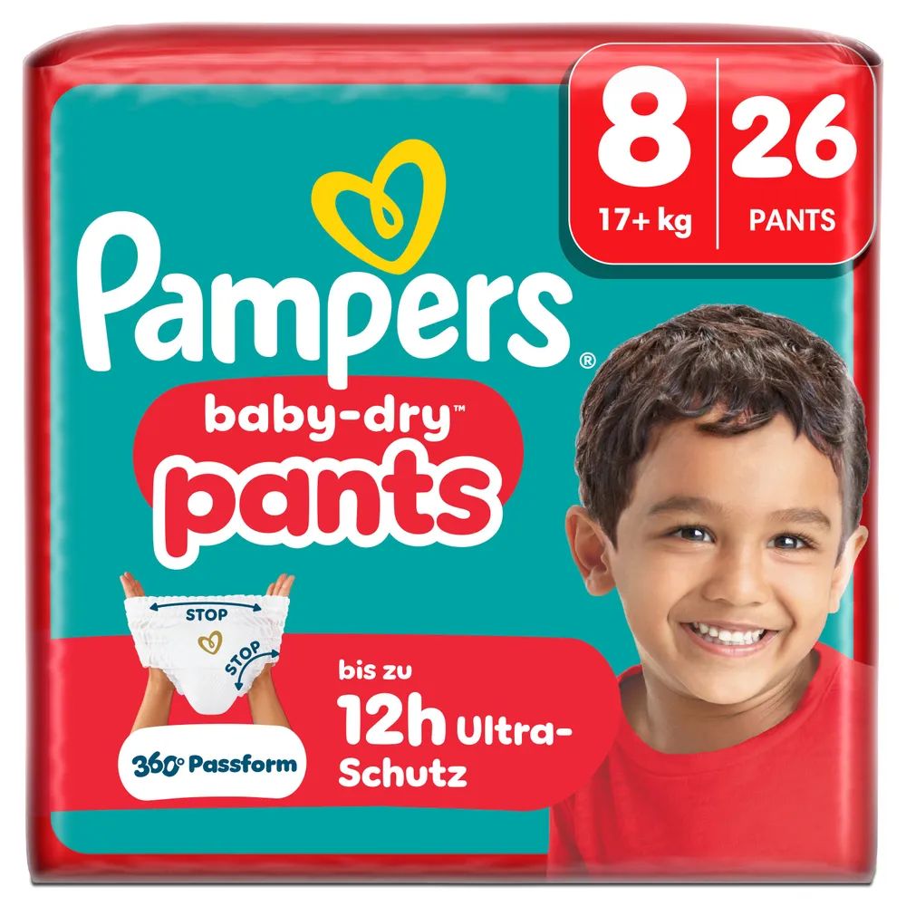 Pampers Baby Dry Pants Gr.8 Extra Large 17+kg 