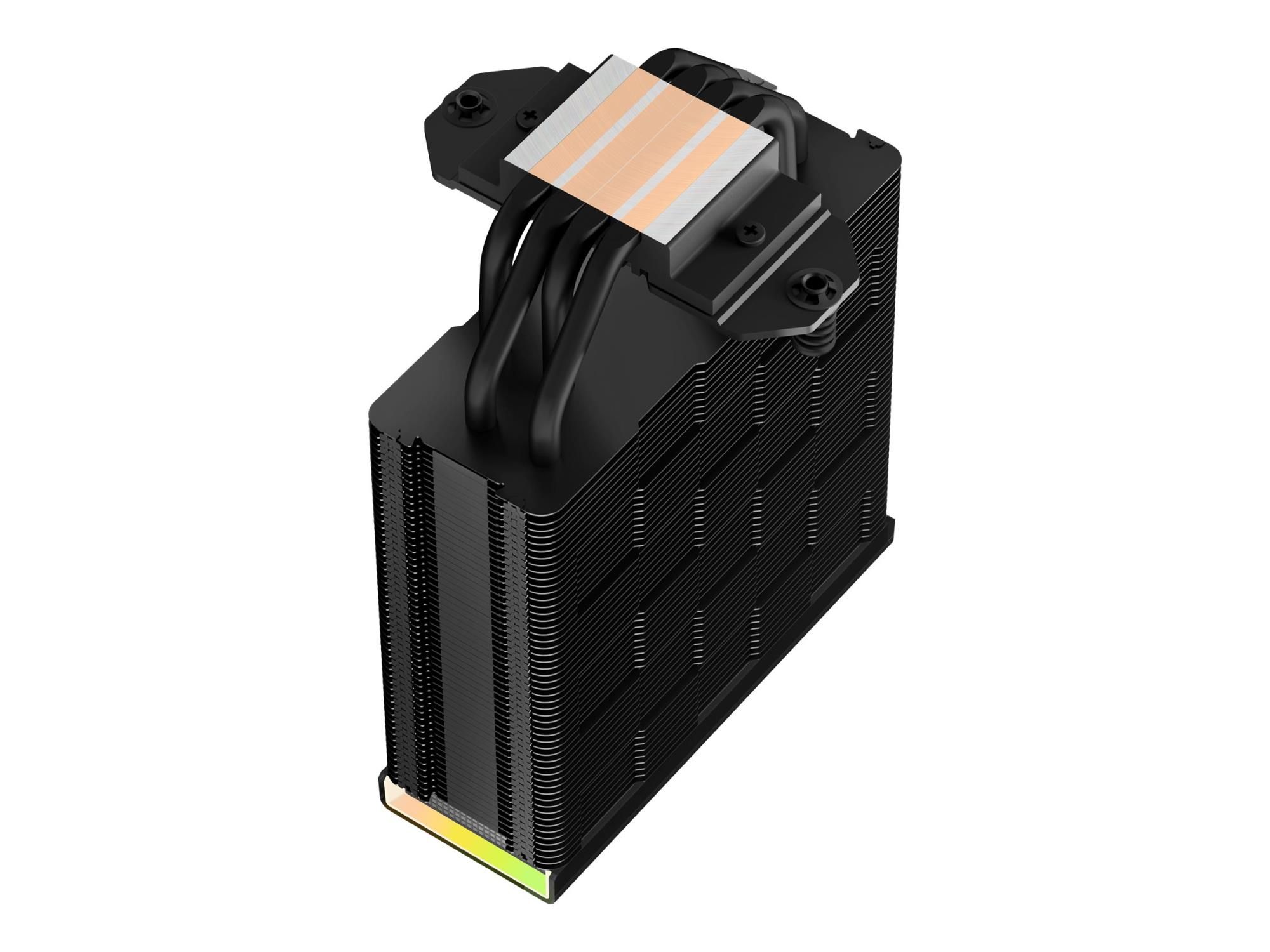 Deepcool AK400 DIGITAL - Prozessor-Luftkühler - (für: LGA1155, LGA1150, LGA1151, AM4, LGA1200, LGA1700, AM5)
