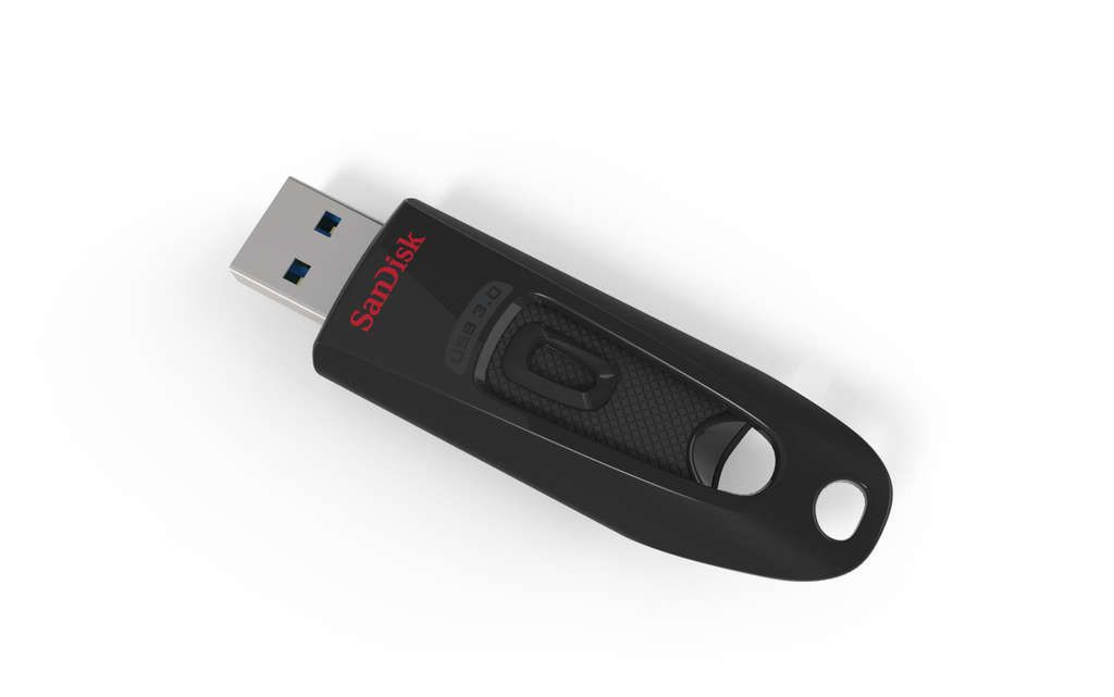 SanDisk Ultra 64GB, USB-A 3.0, Schwarz