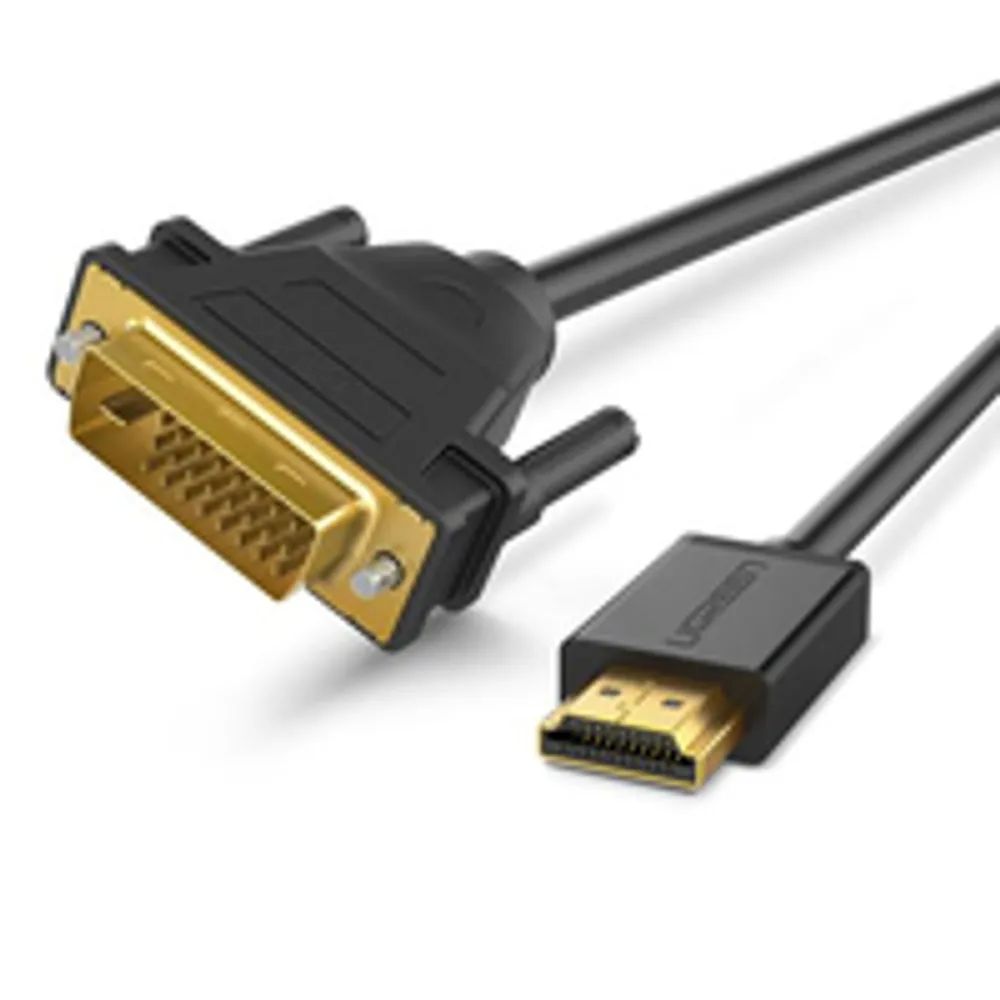 Ugreen 30116 - 1 m - DVI - HDMI - Männlich - Männlich - Gerade