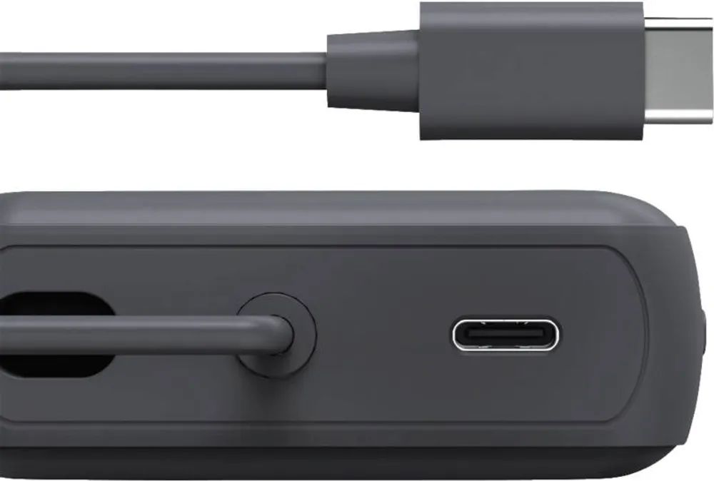Hama Power Pack "Travel" mit Kabel, 10000mAh, 2 Ausgänge: 2x USB-C, Anthrazit