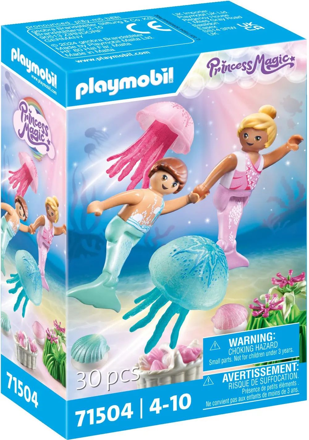 PLAYMOBIL 71504 Princess Magic Meerkinder mit Quallen