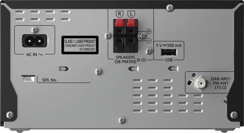 Panasonic Micro-Stereo-System SC-PM704EG-K