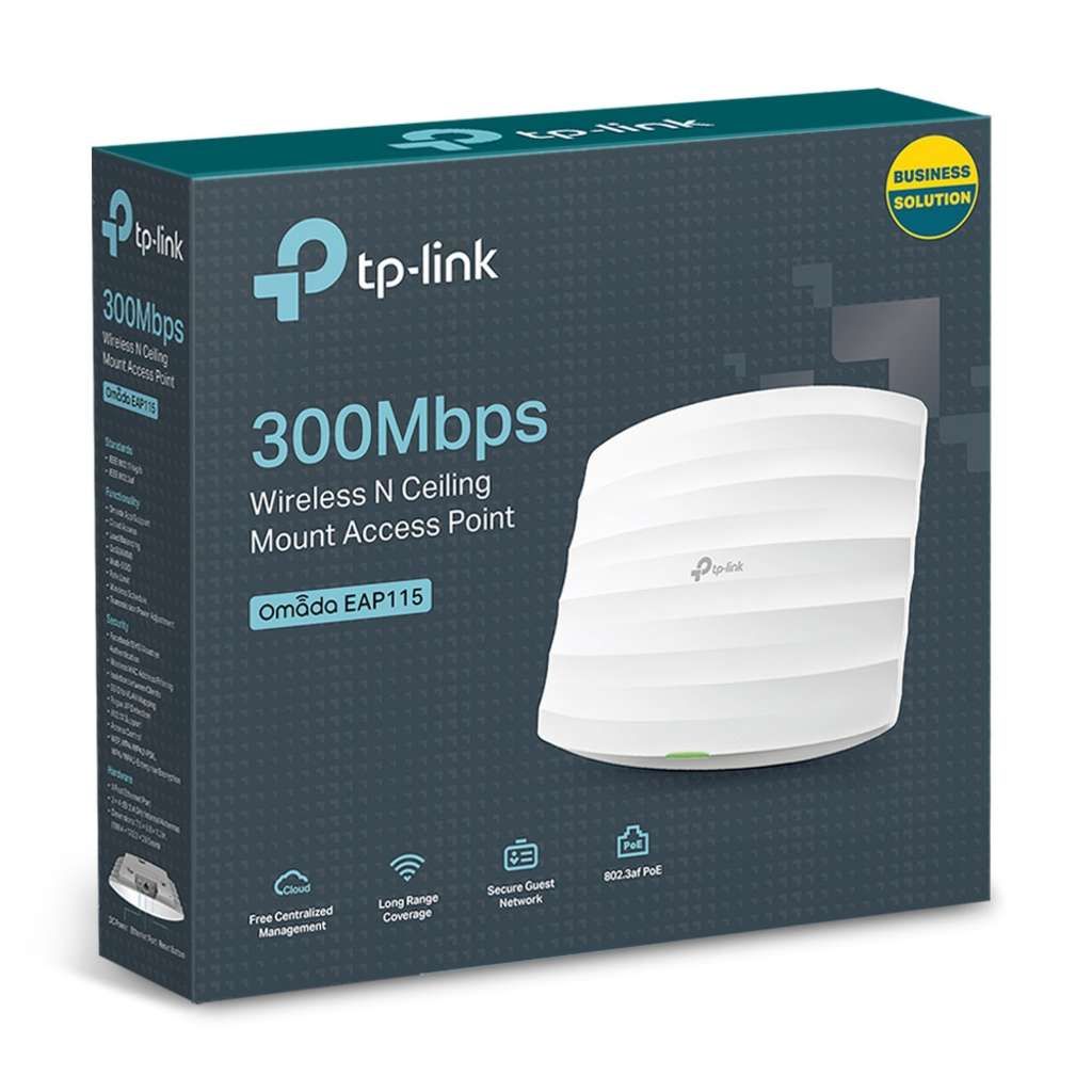 TP-LINK Omada EAP115 - Accesspoint - 1GbE - Wi-Fi