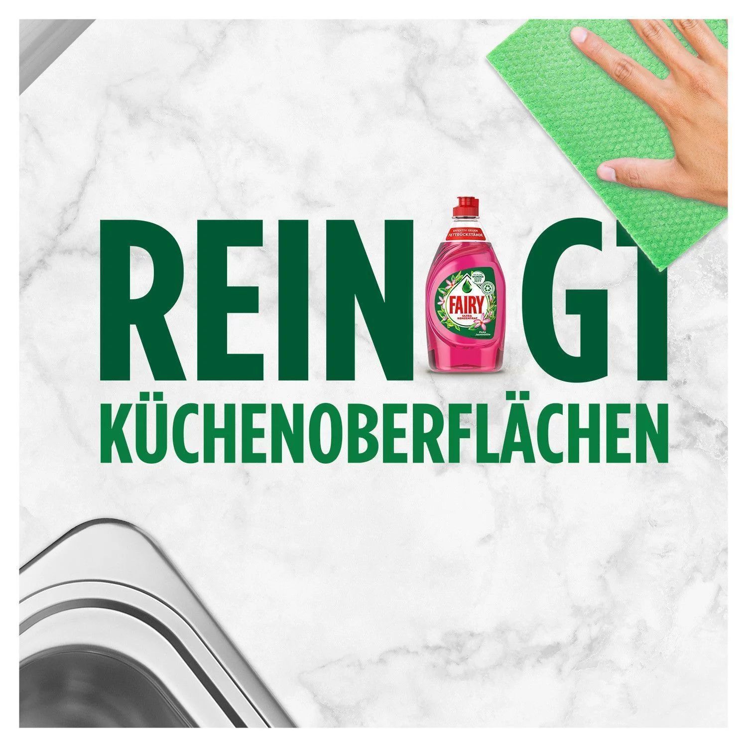 Fairy Handspülmittel Pinke Jasminblüte 900 ml