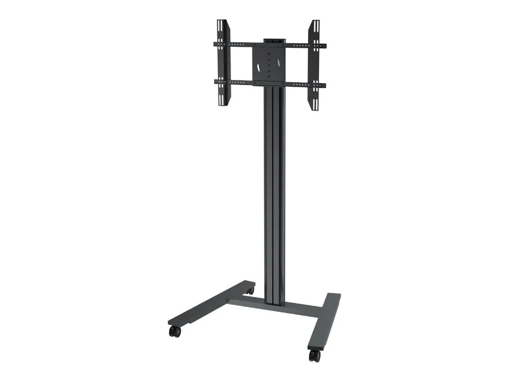 Hagor DS Stand Single - Wagen - für LCD-Display - Aluminium - Schwarz - Bildschirmgröße: 116.8-165.1 cm (46"-65")