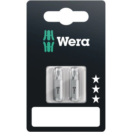 Wera 2X TX 30X25MM / WERA BITS IN 25 MM LÄNGE 05073316001