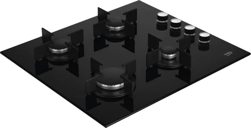 Beko HILG64120S Gaskochfeld-  60cm (4 Gasbrenner)