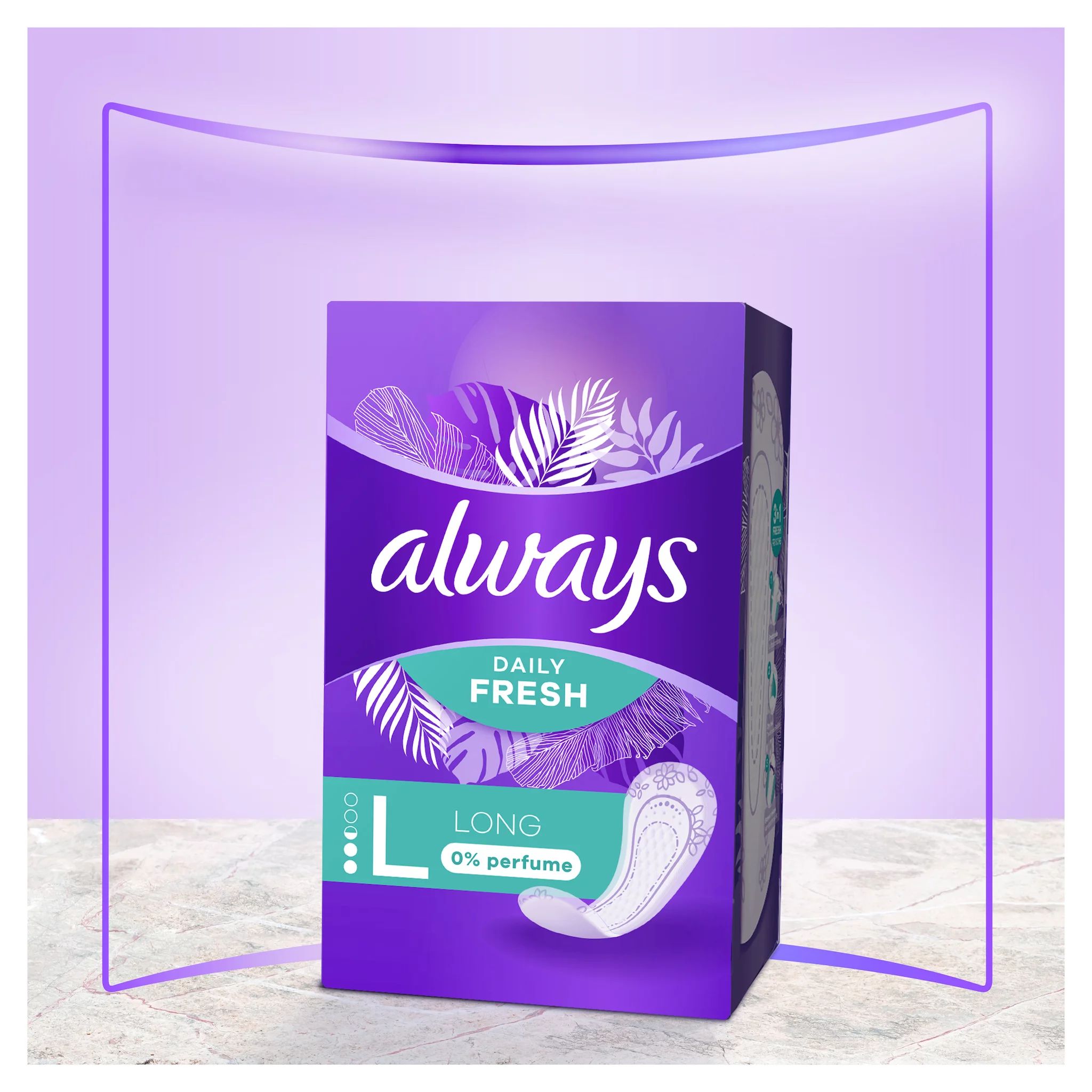 always Daily Fresh Long ohne Duft, 52Stk.