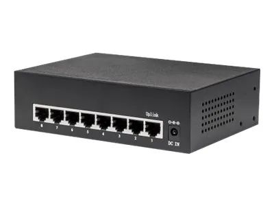 Intellinet 8-Port Gigabit Ethernet PoE+ Switch, IEEE 802.3at/af Power over Ethernet (PoE+/PoE)