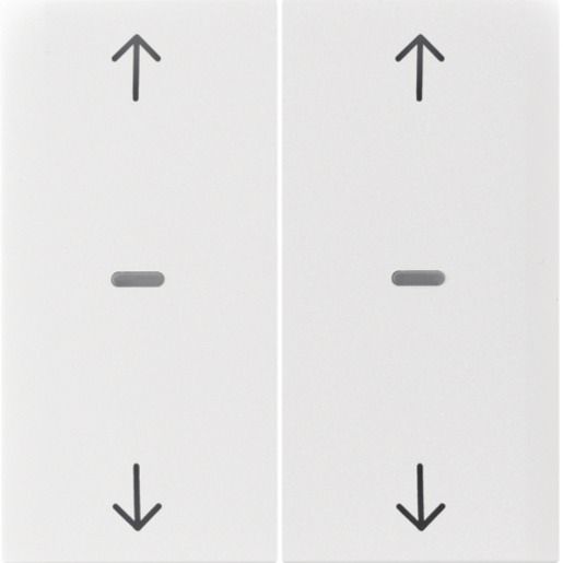 Berker KNX S.1 ABD.2F.PWS GLÄNZ. / BERKER 80961389