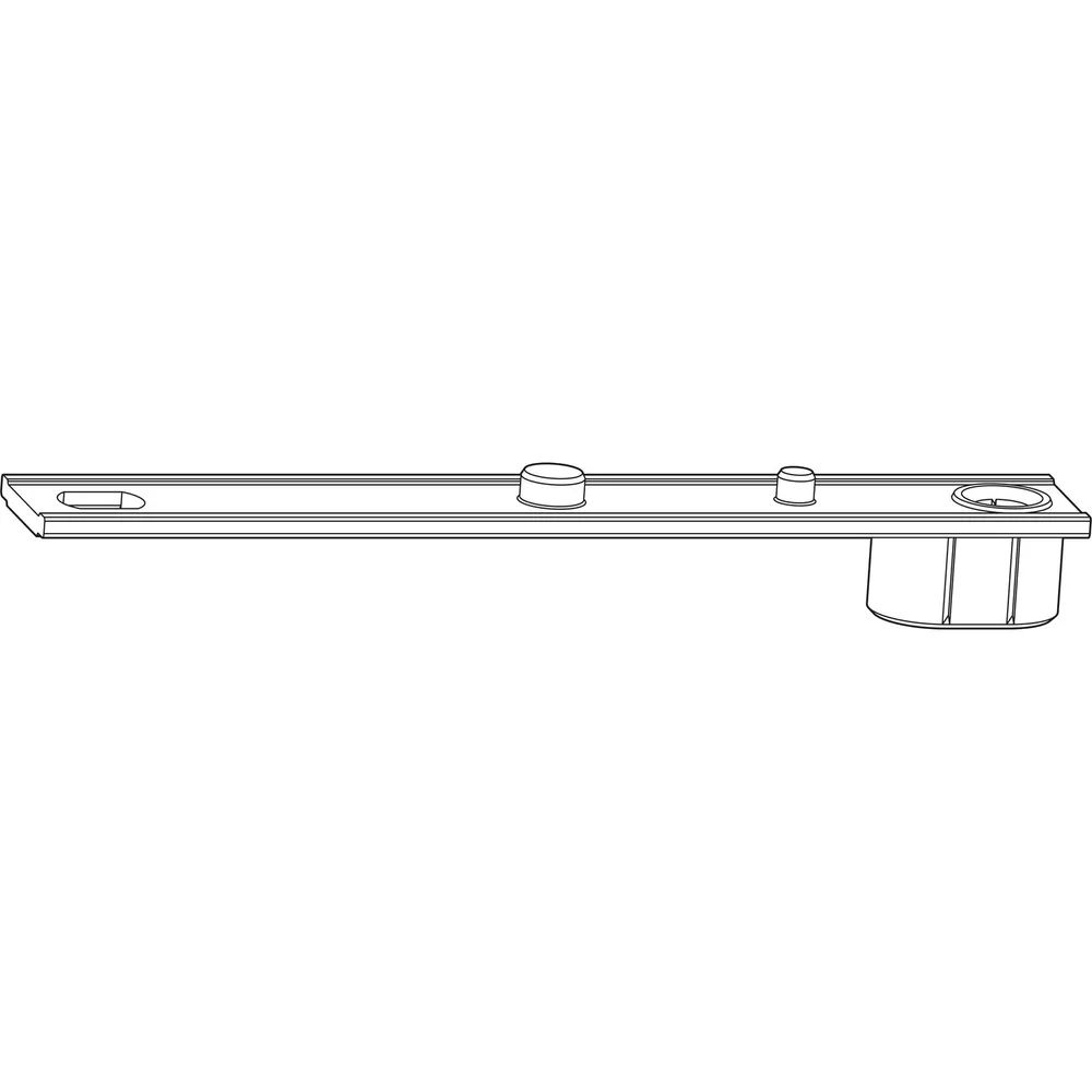 ROTO E-Tec Control Montageaufnahme für Falzmagnet Kunststoff RAL 7035